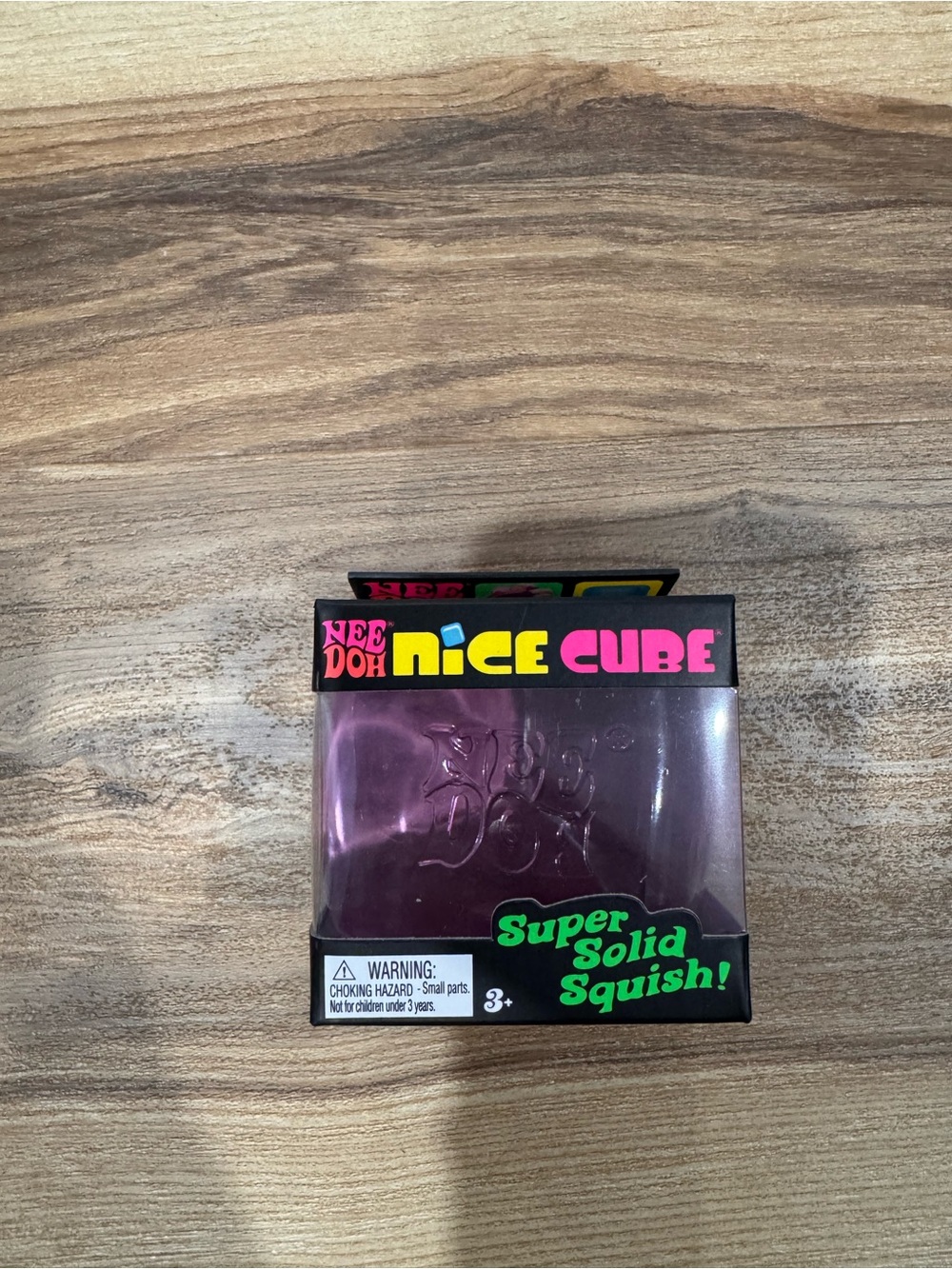 Needoh Nice Cube - Purple Super Solid Squish